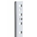 Knape & Vogt 255 Wh 36 36 in. Pilaster Shelf Standard - White Surface Or Mount W/O Nails Non-Upc 255 WH 36